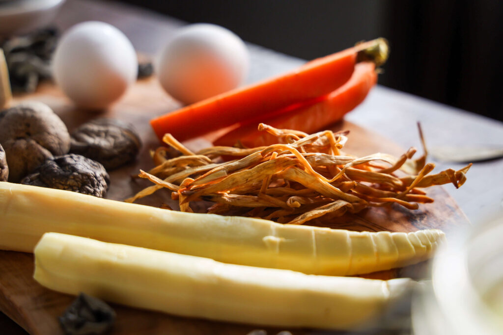 bamboo shoots for hot and sour soup