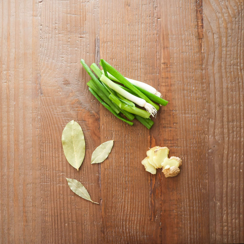 chicken stock aromatics