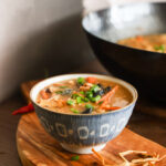 hot and sour soup ready to eat!