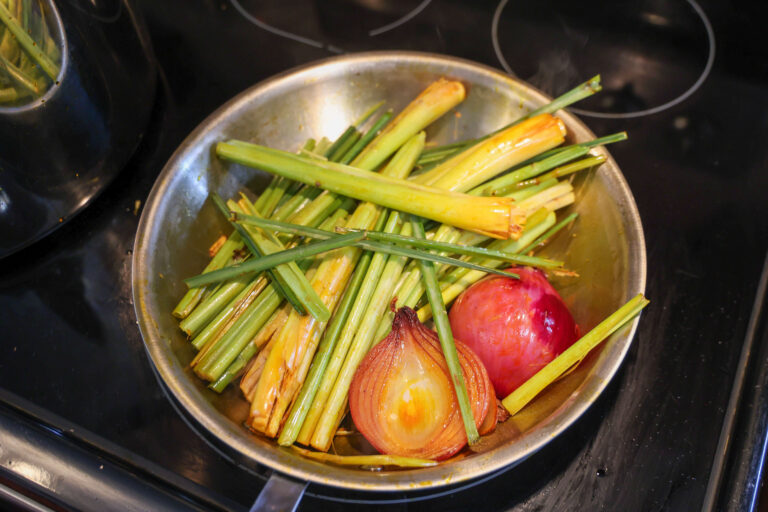 toasting aromatics