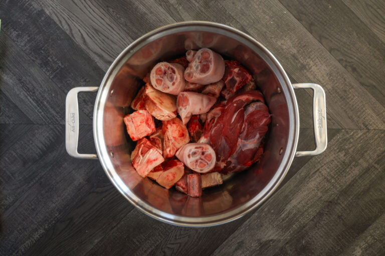 bones and meats for bun bo hue