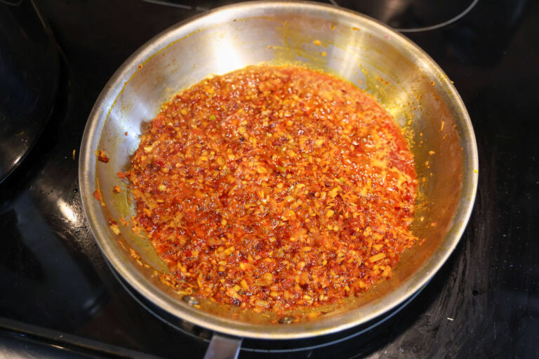 sate sauce done!