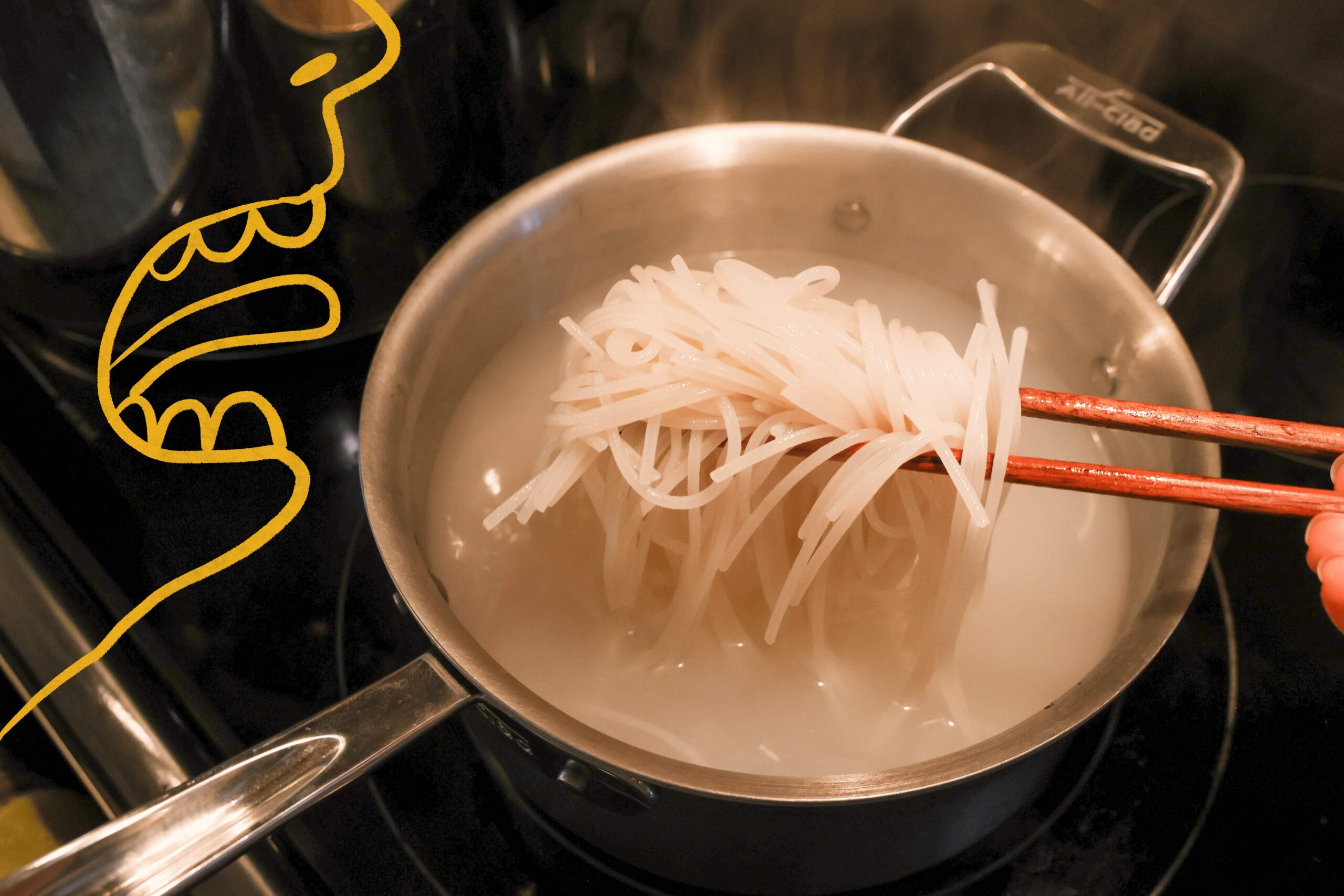 always taste test your noodles