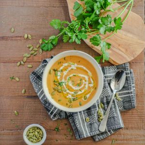 roasted butternut squash soup
