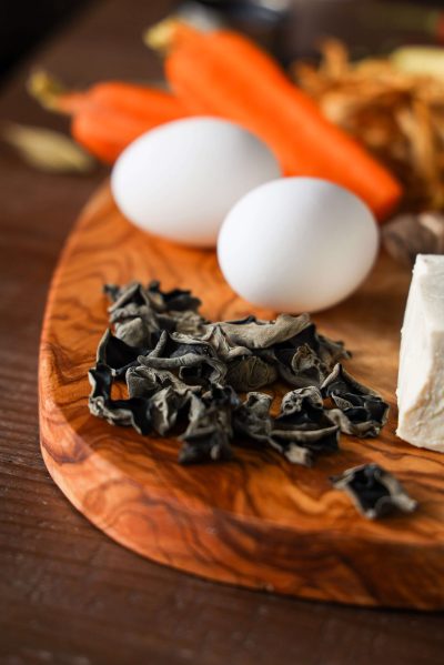 wood ear mushrooms for hot and sour soup